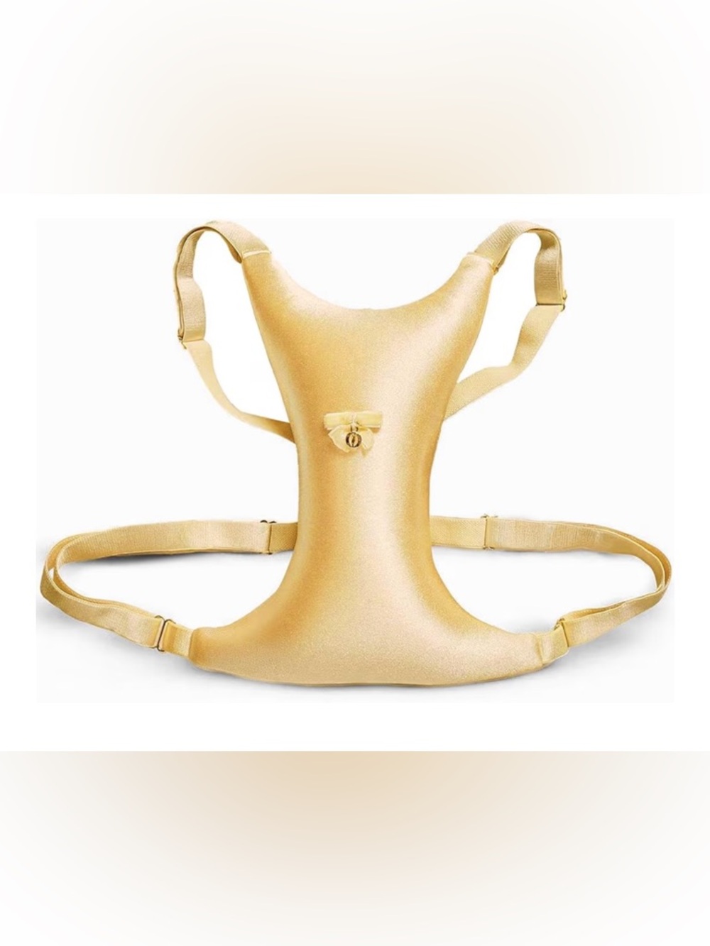Intimia Breast Pillow for Chest Wrinkles and Side Sleeping Support - Gold - NWT